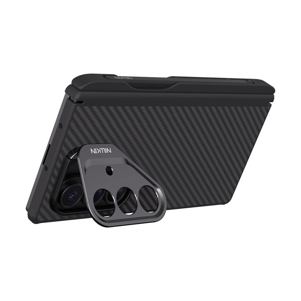 Nillkin CarboPro Μαγνητική (με Κόψιμο Κάμερας & S Pen) Samsung Galaxy Z Fold7 Μαύρο - Image 5