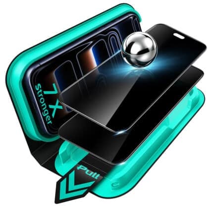 ESR Privacy Armorite Προστατευτικό Οθόνης UltraFit (2 Τεμάχια) για iPhone 18 Pro, Μαύρο