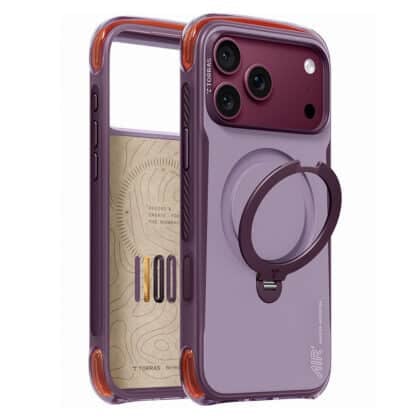 Torras Ostand Q3 Air Pro - θήκη για Apple iPhone 18 Pro Max / 17 Pro Max - Μωβ