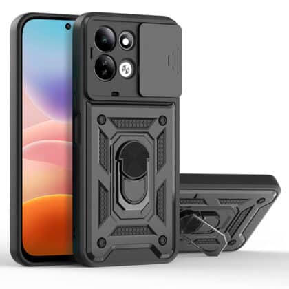 Techsuit CamShield Series - θήκη για Xiaomi Redmi 17 4G / Poco C95 Pro - Μαύρο