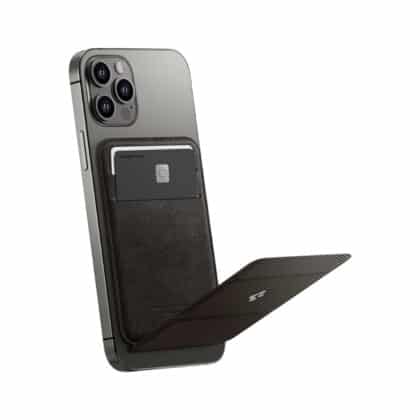 Spigen MagFit Smart Fold μαγνητικό πορτοφόλι σε γκρι χρώμα