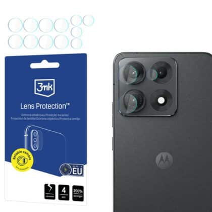 3MK Προστασία Φακού για Motorola Edge 70 Max (4 Τεμάχια), Διαφανές