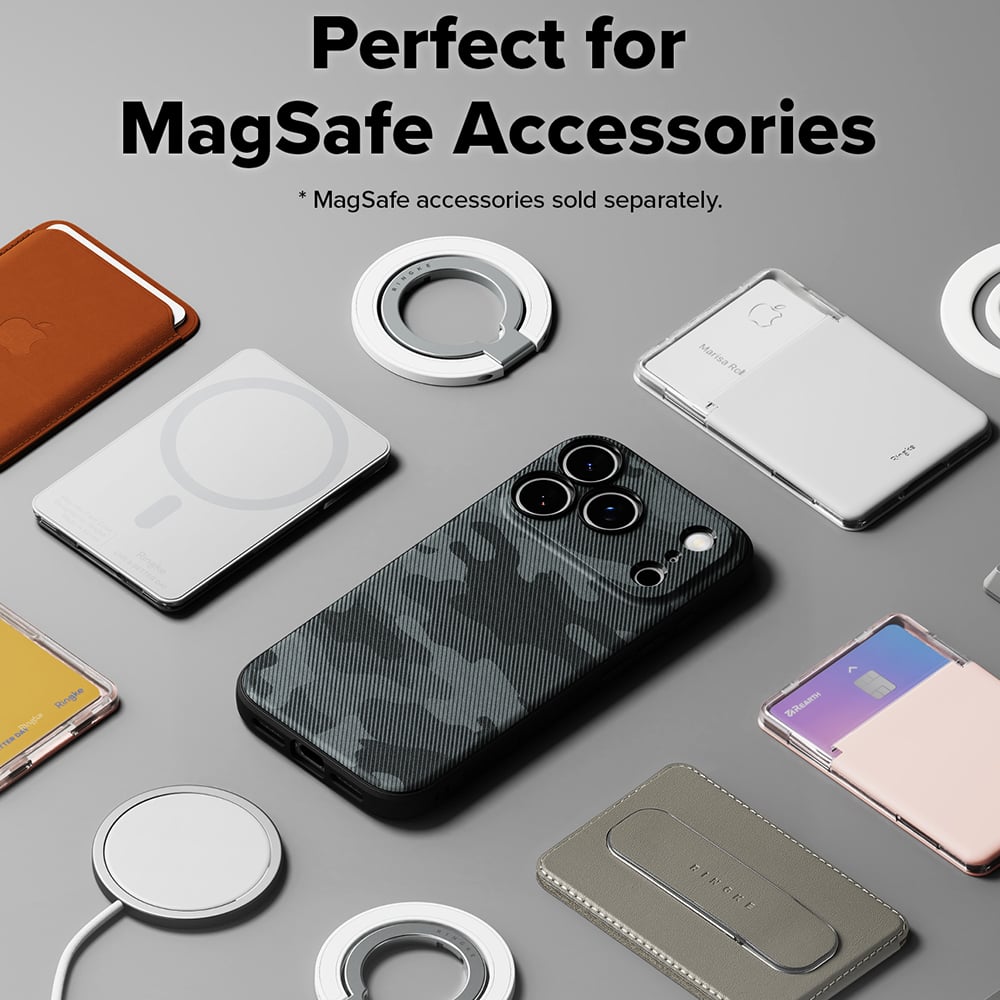 Ringke - Onyx MagSafe - iPhone 18 Pro Max / iPhone 17 Pro Max - Camo Μαύρο - Image 5