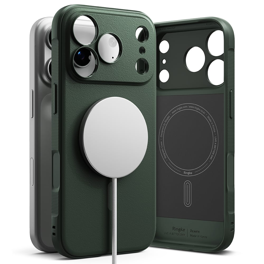 Ringke Onyx MagSafe iPhone 18 Pro / iPhone 17 Pro Σκούρο Πράσινο - Image 4