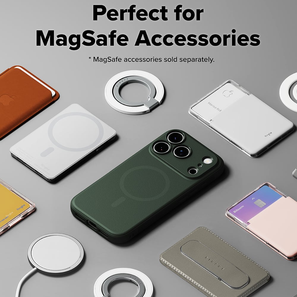 Ringke Onyx MagSafe iPhone 18 Pro / iPhone 17 Pro Σκούρο Πράσινο - Image 5
