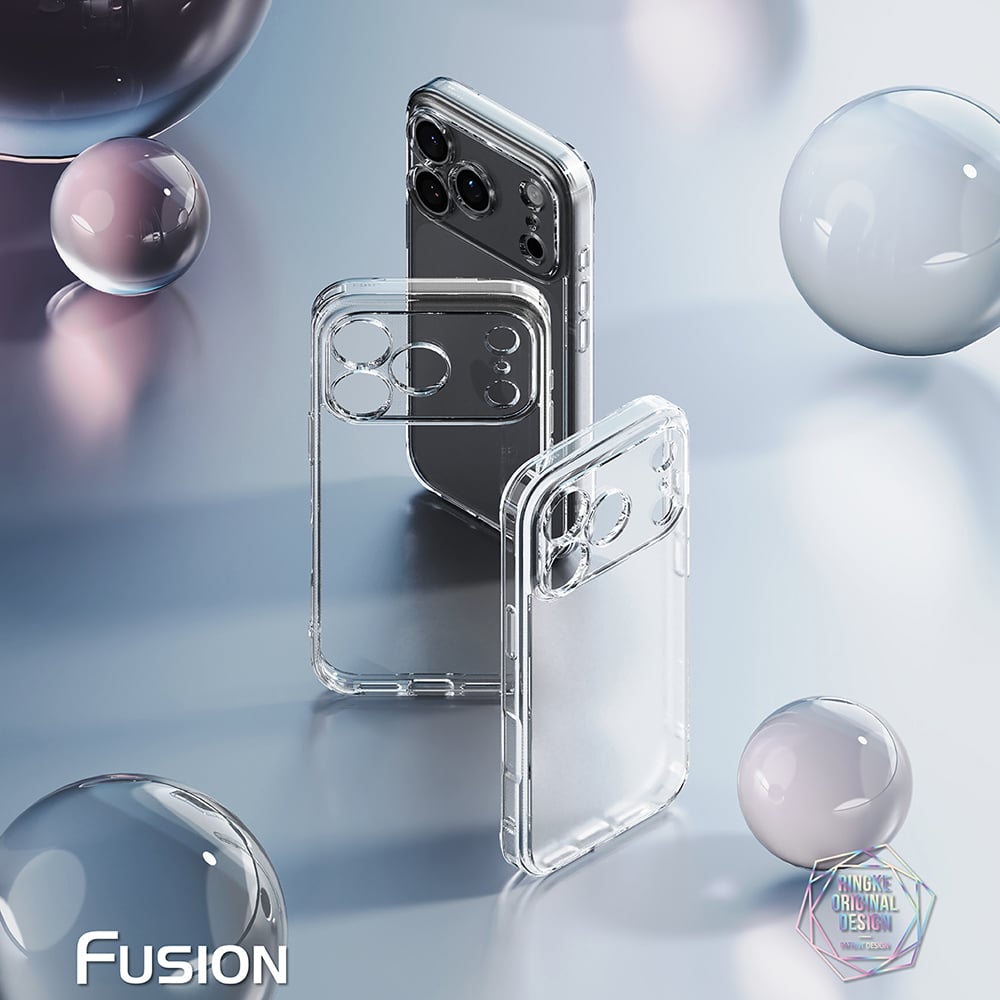 Ringke Fusion iPhone 18 Pro / iPhone 17 Pro Ματ Διάφανο - Image 5