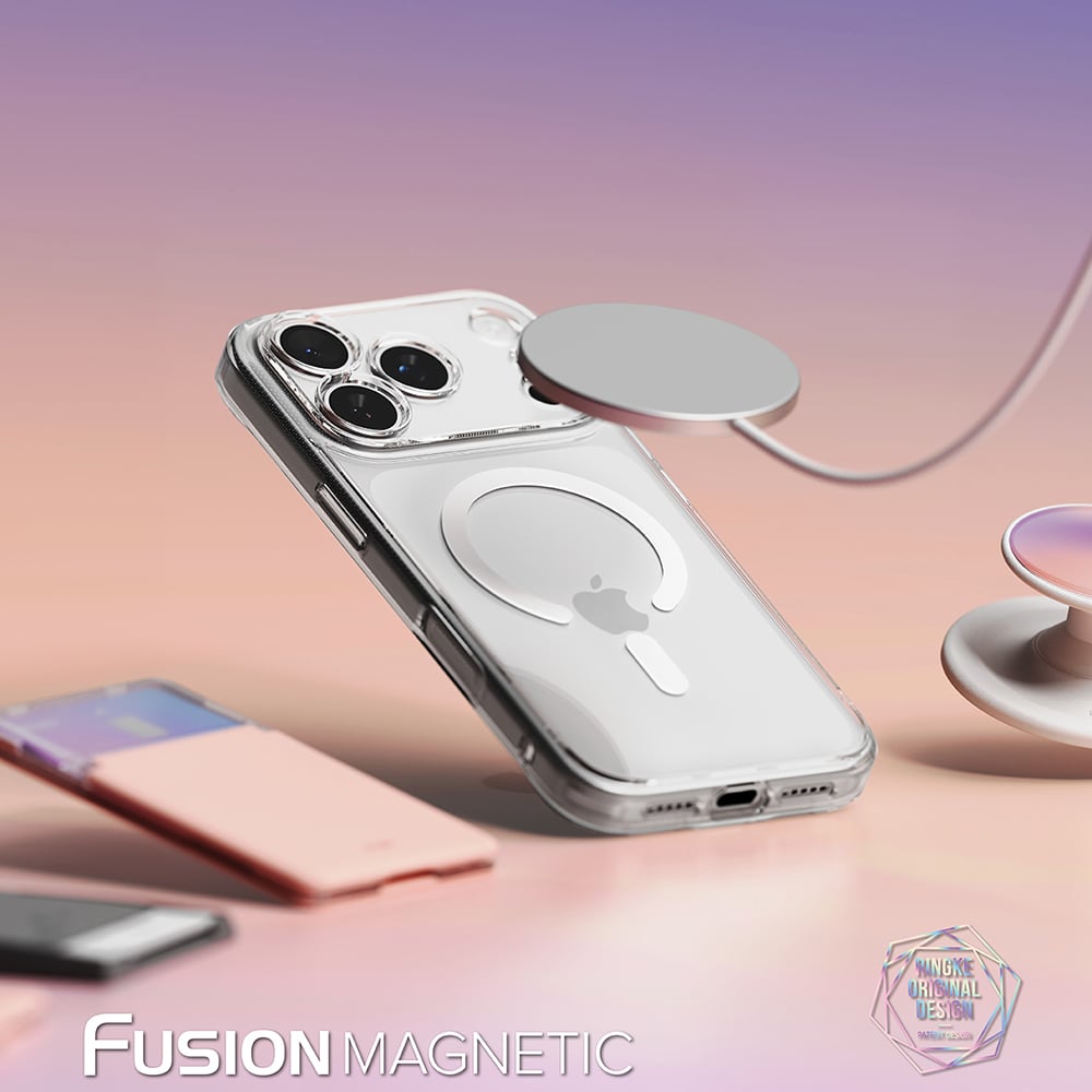 Ringke Fusion MagSafe iPhone 18 Pro / iPhone 17 Pro Διαφανές - Image 5
