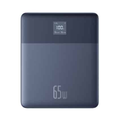Baseus Power Bank Blade 12000mAh 65W 2x Type-C, Ψηφιακή Οθόνη, Μπλε