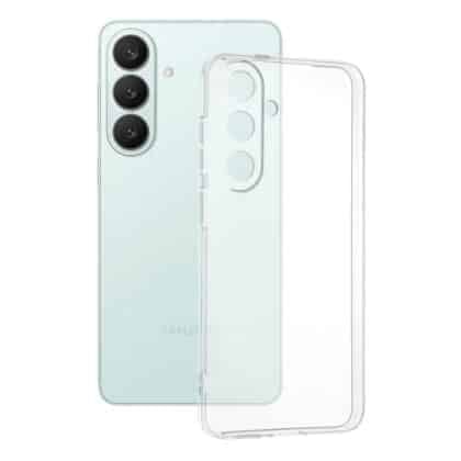 Techsuit Clear Silicone - θήκη για Samsung Galaxy S25 FE - Διάφανο