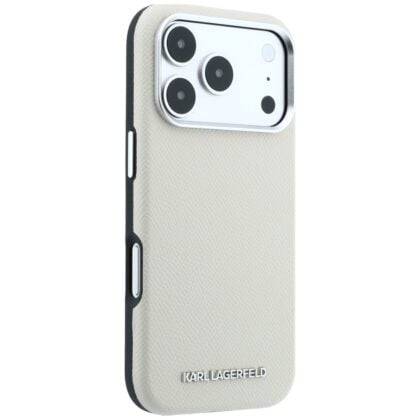 Πίσω θήκη Karl Lagerfeld από δέρμα με MagSafe για Apple iPhone 17 Pro και iPhone 18 Pro