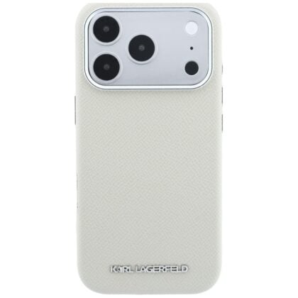 Πίσω θήκη Karl Lagerfeld από δέρμα με MagSafe για Apple iPhone 17 Pro και iPhone 18 Pro