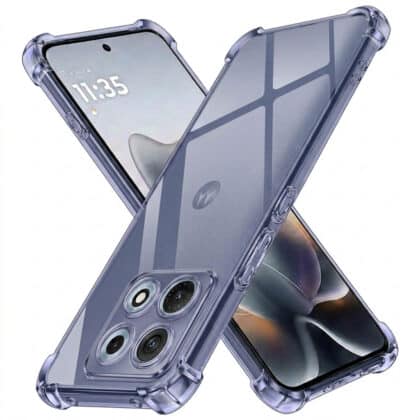 Techsuit Shockproof Clear Silicone - θήκη για Motorola Edge 70 Max - Διάφανο