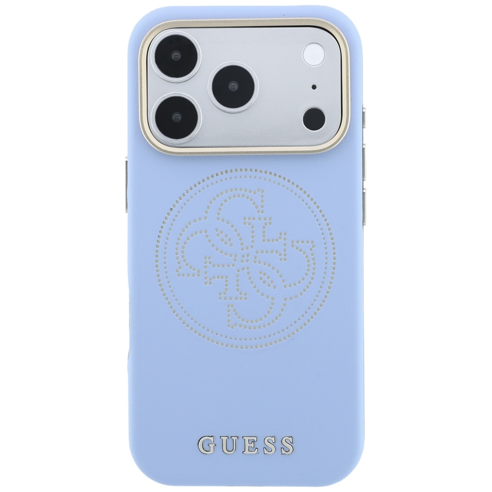 Guess Perforated 4G MagSafe - θήκη για Apple iPhone 18 Pro / 17 Pro - Μπλε - Image 2