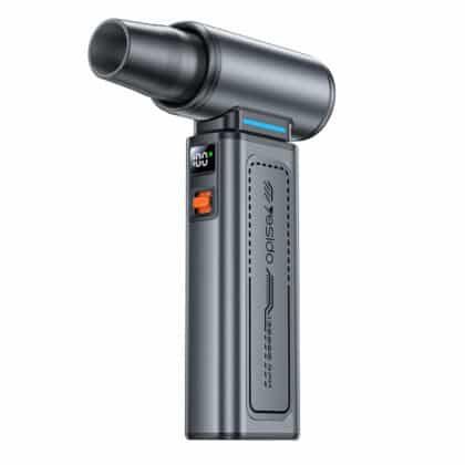 Yesido YF19 Φυσητήρας, 130000RPM, Χωρίς Ψήκτρες, 100 Ταχύτητες, 4000mAh, Ψηφιακή Οθόνη, Γκρι