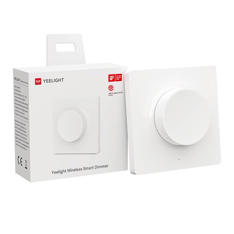 Yeelight Smart Dimmer Ασύρματος Διακόπτης, BLE 4.2, Λευκός - Image 5