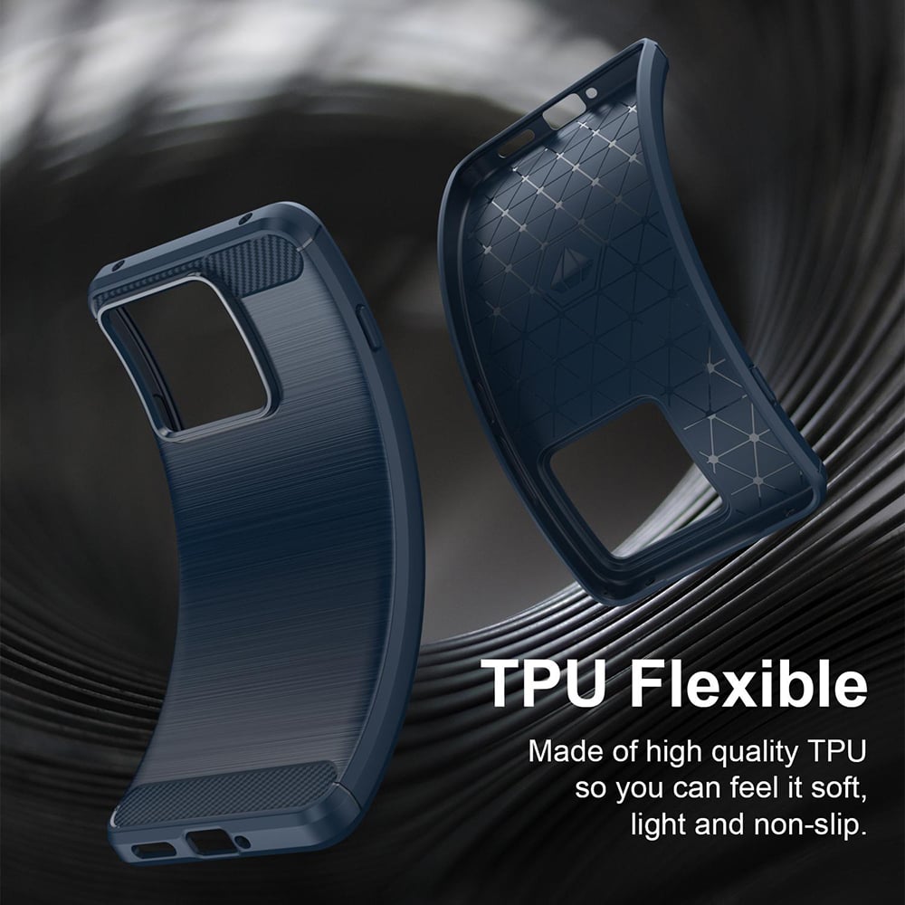 Techsuit - Carbon Silicone - Motorola Edge 70 Max - Μπλε - Image 4