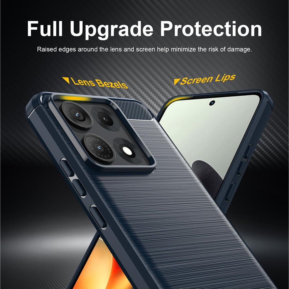 Techsuit - Carbon Silicone - Motorola Edge 70 Max - Μπλε - Image 5