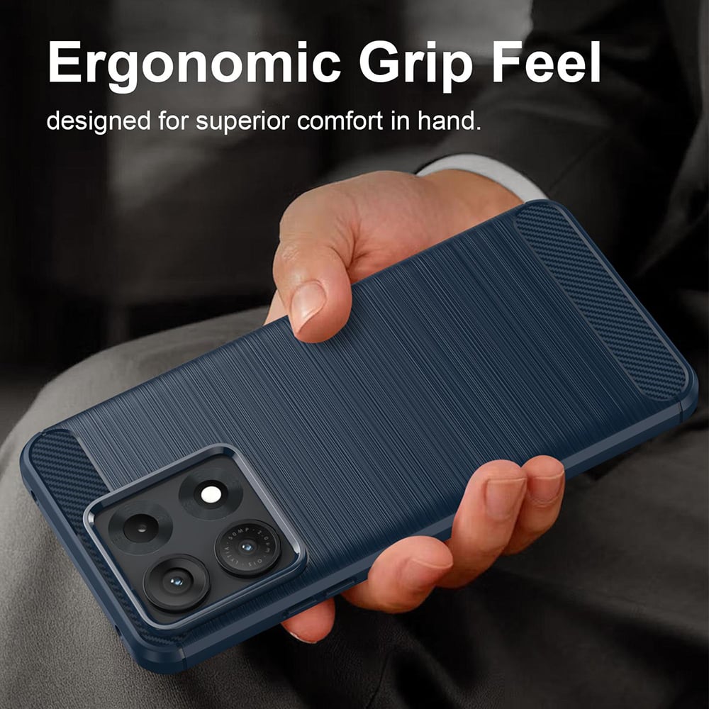Techsuit - Carbon Silicone - Motorola Edge 70 Max - Μπλε - Image 3