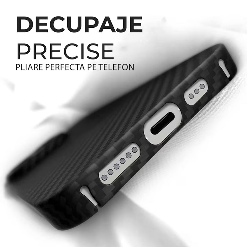 Techsuit - Aramid Fiber MagSafe - iPhone 18 Pro Max / iPhone 17 Pro Max - Μαύρο - Image 3