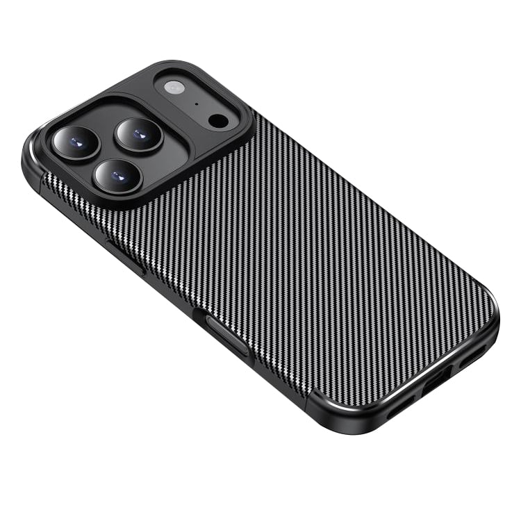 Techsuit - CarbonFiber - iPhone 18 Pro / iPhone 17 Pro - Μαύρο - Image 2