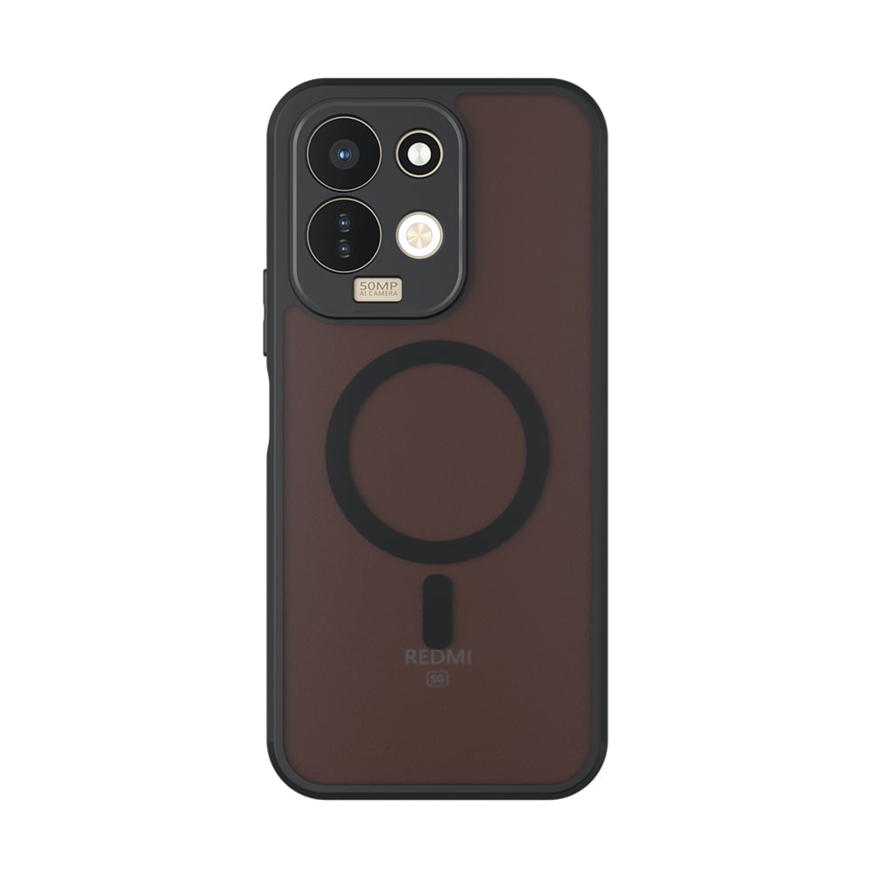 Techsuit PureFrost MagSafe Xiaomi Redmi 17 4G / Redmi 17 5G Ματ Μαύρο - Image 2