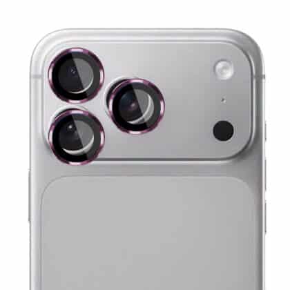 Κόκκινη προστασία κάμερας 3MK Lens Protection Pro από σκληρυμένο γυαλί για iPhone 18 Pro και 18 Pro Max