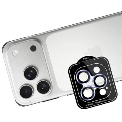 Προστατευτικό γυαλί κάμερας 3MK για iPhone 18 Pro και iPhone 18 Pro Max σε μπλε χρώμα
