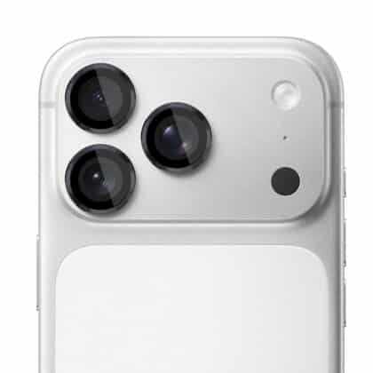 Μαύρο προστατευτικό φακού 3MK για iPhone 18 Pro και iPhone 18 Pro Max