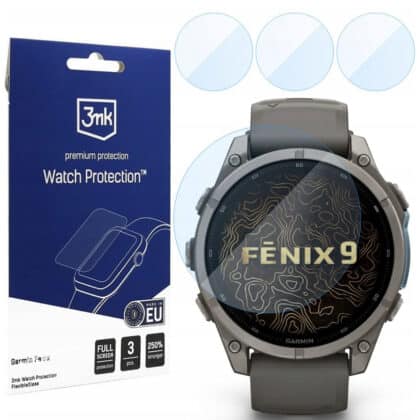 3MK FlexibleGlass Watch υβριδικό γυαλί για Garmin Fenix 9 47mm