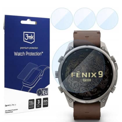 3MK FlexibleGlass (3 Τεμάχια) Garmin Fenix 9 Pro 47mm, Διαφανές