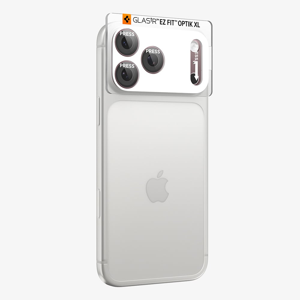 Spigen Optik.tR EZ Fit Pro XL Γυαλί Κάμερας (AGL12036) για iPhone 18 Pro, Dark Cherry - Image 5