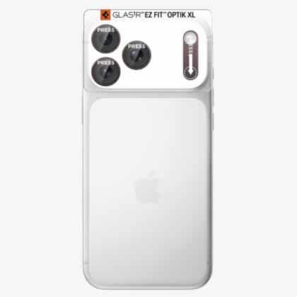 Προστατευτικός φακός κάμερας Spigen EZ Fit Pro XL από γυαλί για iPhone 18 Pro Max, σε κόκκινο χρώμα