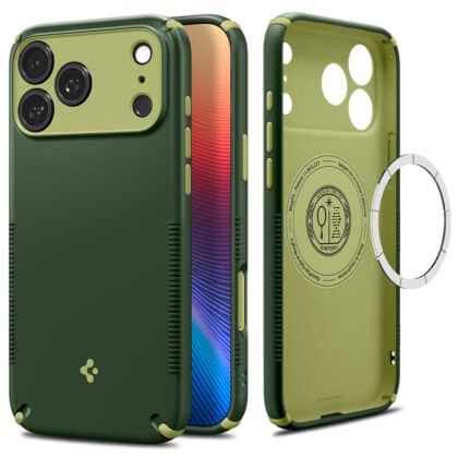 Πράσινη θήκη Spigen Nano Pop Hybrid με MagSafe για iPhone 17 Pro Max και 18 Pro Max