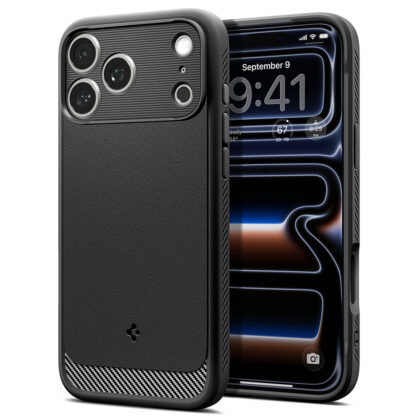 Spigen Rugged Armor Mag - θήκη για Apple iPhone 17 Pro / 18 Pro - Μαύρο