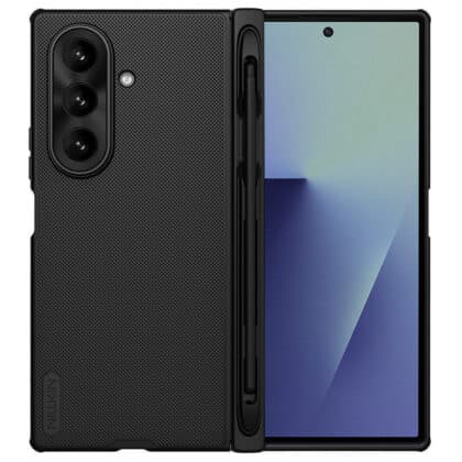 Nillkin Super Frosted Shield Fold Pen Holder - θήκη για Samsung Galaxy Z Fold7 - Μαύρο
