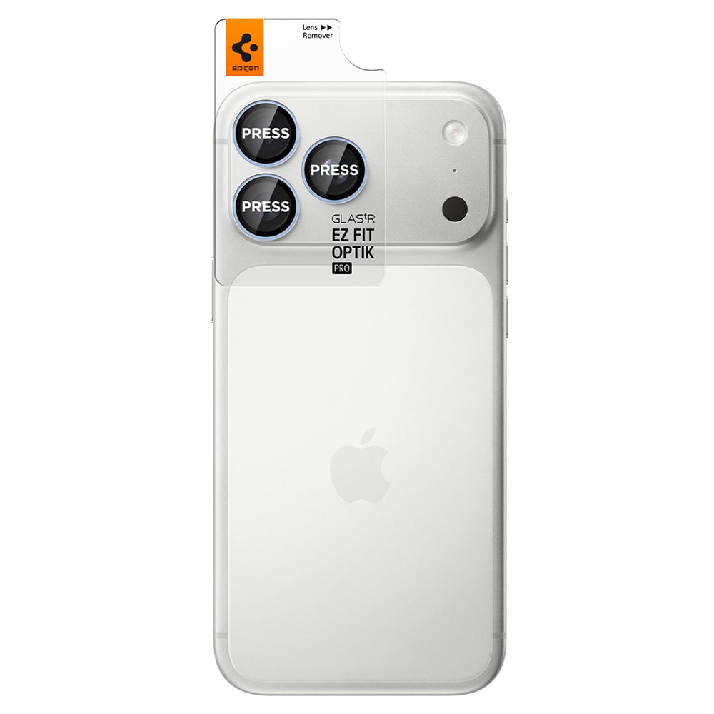 Spigen Optik.tR EZ Fit Pro Camera Glass (AGL12045) 2 τεμάχια iPhone 18 Pro / iPhone 18 Pro Max Γαλάζιο - Image 2