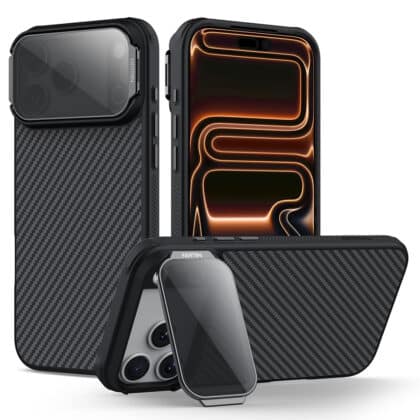 Nillkin CarboProp Magnetic - θήκη για Apple iPhone 18 Pro / 17 Pro - Μαύρο