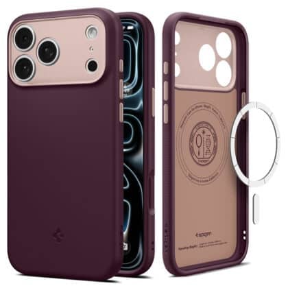 Κόκκινη θήκη Spigen Nano Pop με MagSafe για iPhone 17 Pro Max και 18 Pro Max
