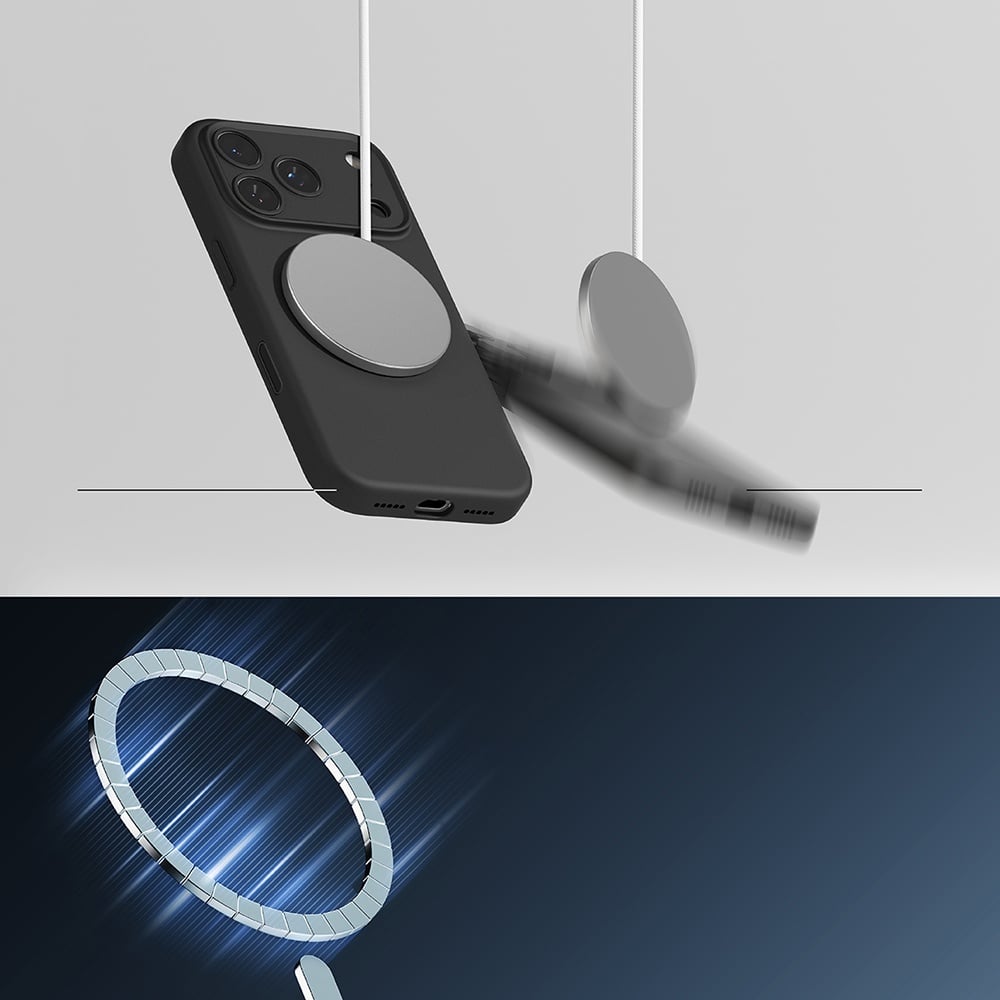 Ringke - MagSafe Σιλικόνη - iPhone 18 Pro - Ανοιχτό Μπλε - Image 5