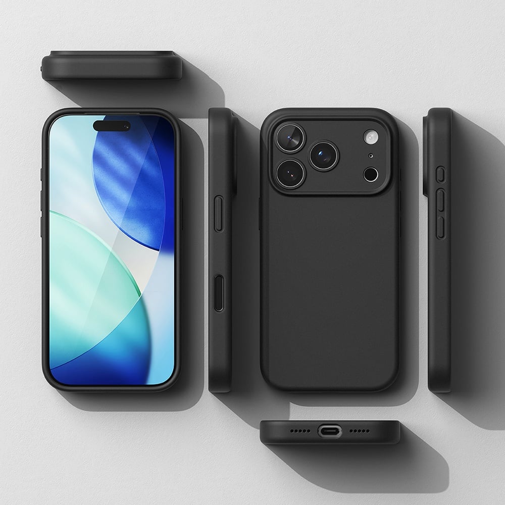 Ringke - Θήκη Σιλικόνης MagSafe - iPhone 18 Pro - Μαύρο - Image 4