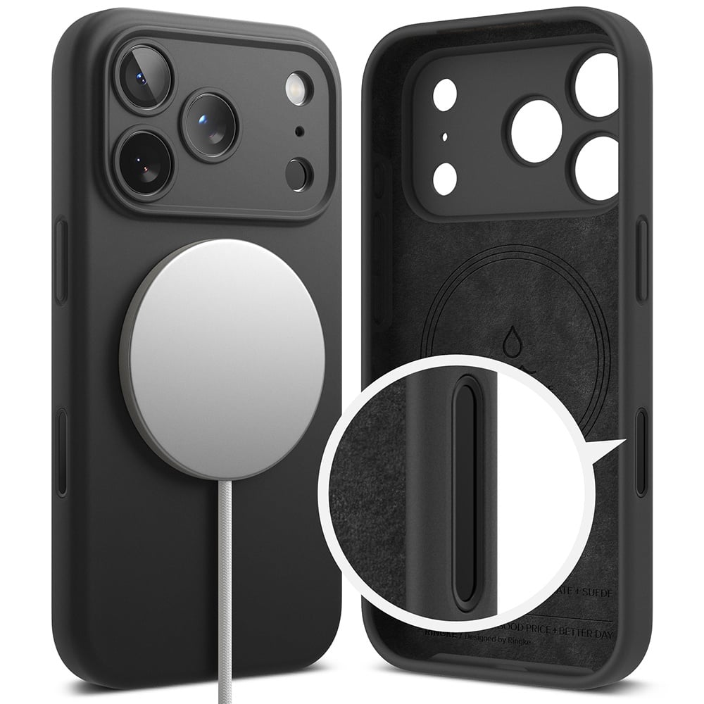 Ringke - Θήκη Σιλικόνης MagSafe - iPhone 18 Pro - Μαύρο - Image 2