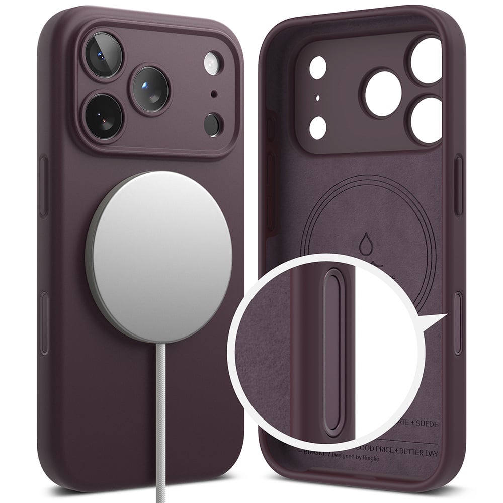 Ringke - MagSafe Σιλικόνη - iPhone 18 Pro Max - Dark Cherry - Image 2