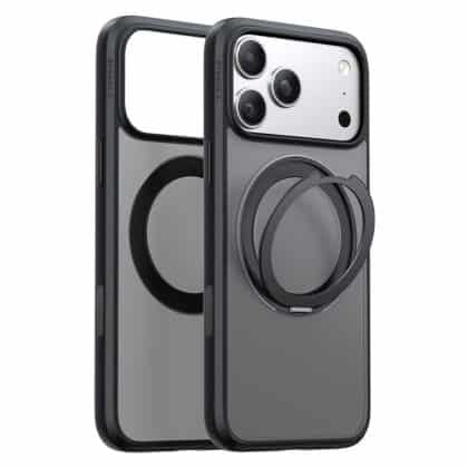 Torras Ostand O1 Guardian - θήκη για Apple iPhone 18 Pro / 17 Pro - Μαύρο