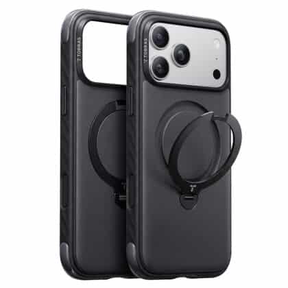 Torras Ostand Q3 Rugged - θήκη για Apple iPhone 18 Pro Max / 17 Pro Max - Μαύρο