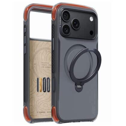 Torras Ostand Q3 Air Pro - θήκη για Apple iPhone 18 Pro / 17 Pro - Μαύρο
