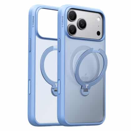 Torras Ostand Spin Series - θήκη για Apple iPhone 18 Pro / 17 Pro - Μπλε