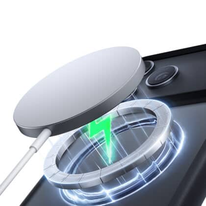 Μαύρη θήκη Torras Guardian Magnetic για iPhone 18 Pro Max με μαγνητικό δαχτυλίδι MagSafe
