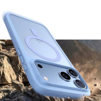 Μπλε θήκη Torras Guardian Magnetic για iPhone 18 Pro Max με μαγνητικό δακτύλιο για αξεσουάρ MagSafe