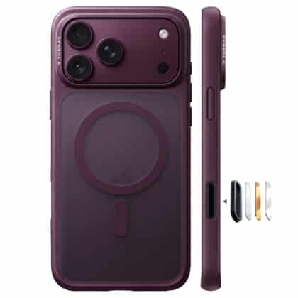 Torras Guardian Magnetic - θήκη για Apple iPhone 18 Pro Max / 17 Pro Max - Μωβ