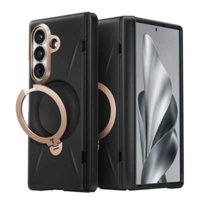 Torras QPRO Leather Series - θήκη για Samsung Galaxy Z Fold8 Ultra - Μαύρο